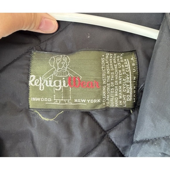 VTG REFRIGIWEAR-Insulated Coveralls Cold Snow Winter Freezer Suit Snap Zip Men L - Picture 7 of 11